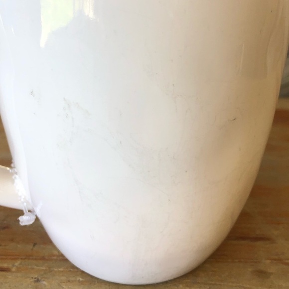 Rae Dunn American Flag Fourth of July Large 16oz Coffee Mug Tea Cup Red Interior - Picture 7 of 8